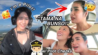 PILOT FOR A DAY!! (NATAKOT SI ATE! HAHAH)