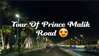 Tour of Prince Malik Road 😍 in Jeddah