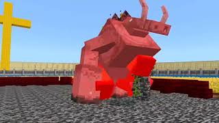 BEDROCK GOLEM but my computer decided it's opponent! #minecraft #meet2play01 #gameplay