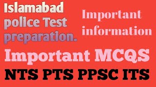 All test preparation of Punjab and Islamabad Like PPSC. NTS. Punjab police exam ITS CTS CSS.