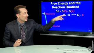 Free Energy and the Reaction Quotient