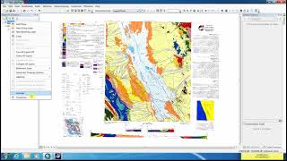 آموزش تعیین مختصات جغرافیایی در جی آی اس قسمت اول با حمید حساس  - Coordinat System ArcMap