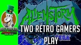 Two Retro Gamers Play Alien Storm