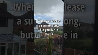 Summer in the UK can get challenging 😪🌧️#uk #london #summermusic #hiphop Summerp