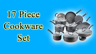 Nonstick 17 Piece Cookware Set