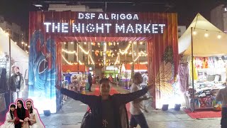 Dsf Al Riqqa Night Market Dubai walk tour again #filipinopakistanifamily