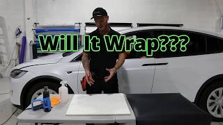 Will It Wrap? Vinyl wrapping a Ceiling Tile in Wood Grain