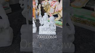 Shiv Parvati marble Murti statue 📲 7300333634 #shiv #mahadev #mahadevstatus #bholenath