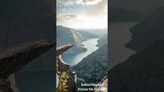 Orc In Norway #shorts #fantasy #travel