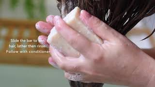 How To Use a Shampoo Bar.