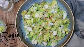 Shredded Sprout Salad | Rosie Foodie