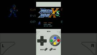 MEGA MAN X3 Super Nintendo [1995] #snes #android #emulator #megaman #retrogaming #game