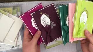 Stampin' Up! Unboxing and LIVE card tutorial.