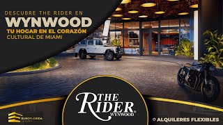 🔝 ¡Invierte en Miami! 🔝 Descubre The Rider: 🏠Tu Hogar en el Corazón Cultural de Wynwood 🎨