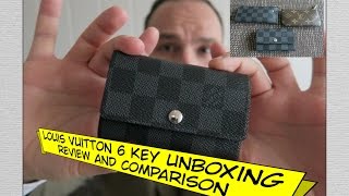 LOUIS VUITTON 6 Key Holder Unboxing, Review and Comparison