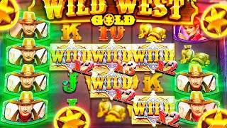 СЛОВИЛ 5 ВИЛДОВ + РЕТРИГГЕР В БОНУСЕ ЗА 70К!!! ЛЮТЫЙ ЗАНОС В WILD WEST GOLD!!! #заносынедели