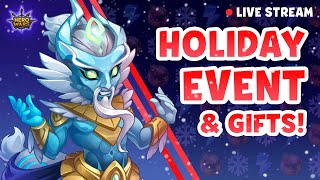 Live Stream — Alvanor, Elves, Holiday Event & Gifts! | Hero Wars Mobile