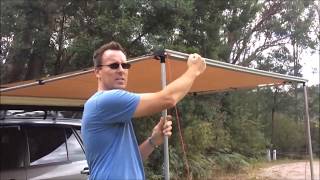 BCF XTM awning REVIEW video - S1 Ep 1 - Feb 2018 #stresslesscampmore !