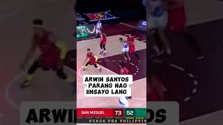 Ang likot ni Arwin Santos