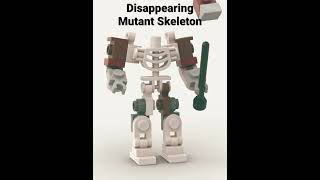 Lego Minecraft: Disappearing Mutant Skeleton - Animation