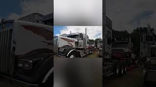 CRUZIN PAST BIG TRUCKS AT CARLISLE TRUCK NATIONALS 2022 #shorts  #minitruckin #custom #carshow