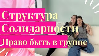 Бодинамика | Структура Солидарности и проявления своих интересов | Право быть в группе