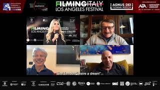 ALDO GIOVANNI E GIACOMO - MASTERCLASS Filming Italy Los Angeles 2023