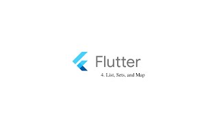 List, Set, Map in Dart | Flutter Bootcamp