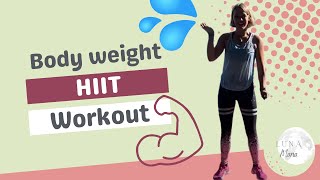 Lekkere HIIT workout. Geen geklets en zonder attributen. Zweten 💦