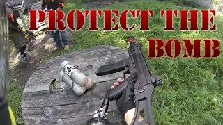 Protect the Bomb ➤ HUD Paintball gameplay ➤  Synergy Woods