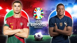 FC 24 | Portugal vs France | Ronaldo vs Mbappe | Euro 2024 Quarter Final | EA FC 24 Gameplay