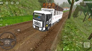 offroad Truck Quester wood Load Driving games - bus simulator Indonesia New Update 4.3.1 - Android