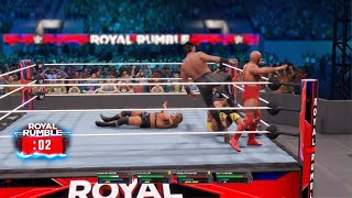 WWE 2K23 CPU Royal Rumble CAWs by Forsaken710