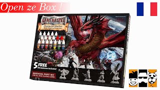 🇫🇷 Open Ze Box : Set de Peinture de Personnage de Jeu de rôle  (Army Painter/ Donjon & Dragon )