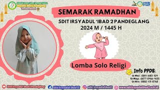 Semarak Ramadhan_Solo Religi_Raya Amira Nurasshifa_RA Annizhomiyyah