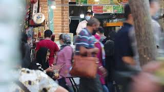 Iran video footage | Iranian people - bazaar - Tehran market