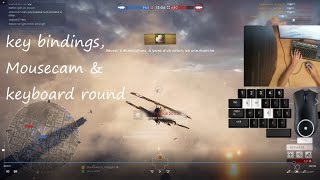 Battlefield 1 - Key bindings for flying, one round with mousecam and keyboard