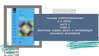 «Основы нейропсихологии» А.Р.Лурия. Прямой эфир 4