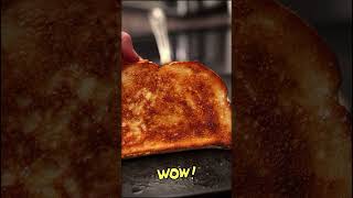 🔥 Kitchen Hack for Perfect Toast | Chef's Secret | Caramelized and Crunchy  #food  #cooking #shorts