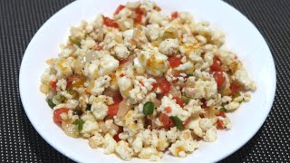 Paneer Bhurji Recipe |मिंटो में बनाये स्वादिष्ट पनीर भुर्जी |Cottage Cheese Scramble