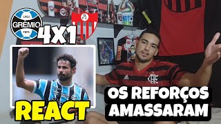 REACT GRÊMIO 4 X 1 GUARANY MELHORES MOMENTOS CAMPEONATO GAÚCHO 2024