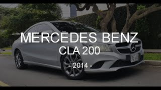 ☆V E N D I D O ☆ MERCEDES BENZ ☆ CLA200 TURBO ☆ 2014 ☆ AUTOMÁTICO SECUENCIAL