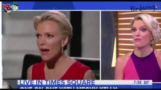 Megyn Kelly + her daughter was SCARED of Trump 2016( TALK SHOW )