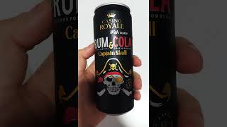 AlcoUnboxing: Casino Royale, Rum&Cola (capitan skull)