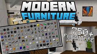 Modern Furniture Addon Minecraft Bedrock