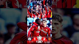 Highlights |Manchester City v Manchester United |FA Cup final  #shorts #manchesterunited #football