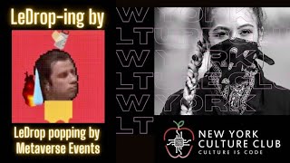 LeDrop-ing by @newyorkcultureclub5042’s Event: The Evolution of Fashion, Technology & Culture