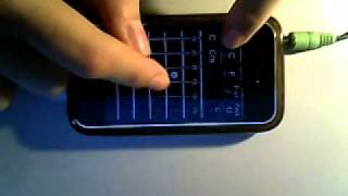 iPhone Guitar 2001 A Space Odyssey Opening theme