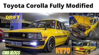 Toyota Corolla KE70 fully Tuned