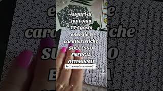 17 Agosto lettura nei commenti #energie #tarot #numerologia #tarocchi